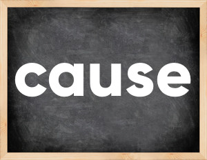 3 forms of the verb cause