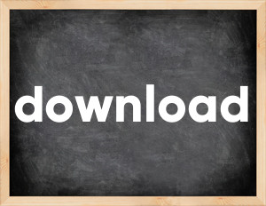 3 forms of the verb download