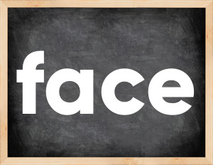 3 forms of the verb face