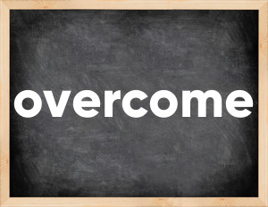 3 forms of the verb overcome