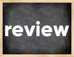 3 forms of the verb review